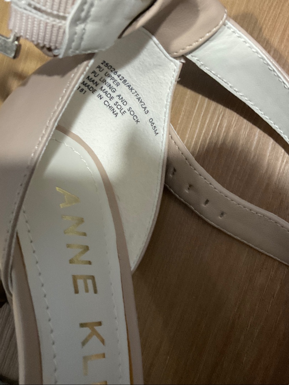Anne Klein Blush Pointed Ankle-Strap Pumps - Picture 2 of 3